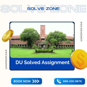 Read more about the article DU Solved Assignment 2024