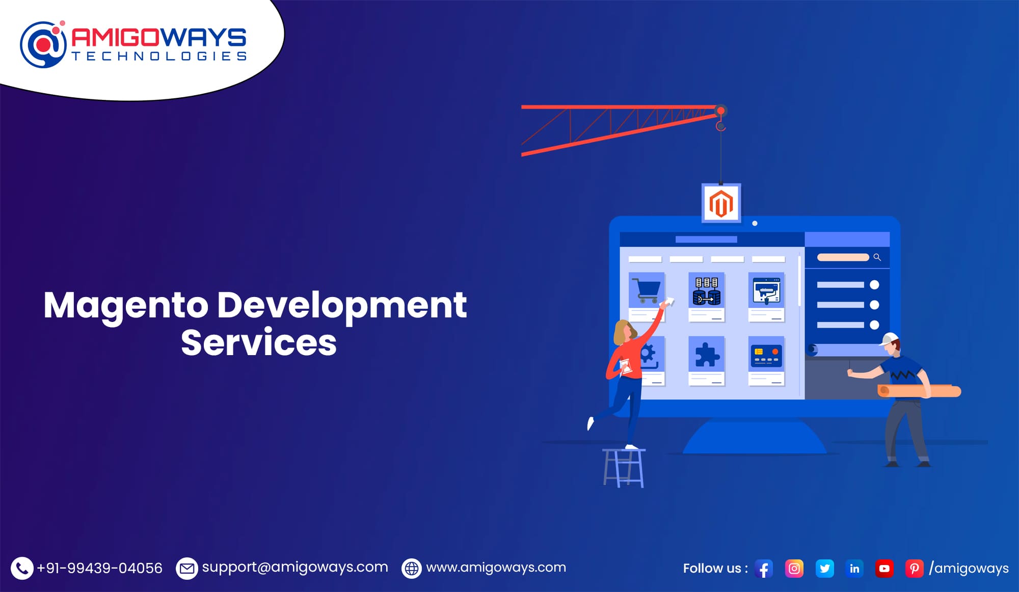 You are currently viewing Best Magento Development Company in India – Amigoways