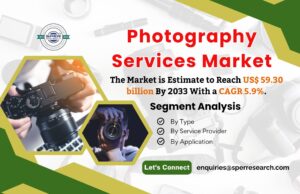 Read more about the article Photography Services Market Forecast 2023-2033 | Industry Trends, Size & Share, Growth Drivers, CAGR Status, Key Players and Future Opportunities: SPER Market Research