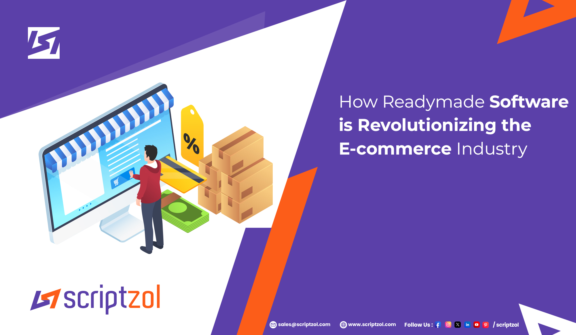 Read more about the article How Readymade Software is Revolutionizing the E-commerce Industry – Scriptzol