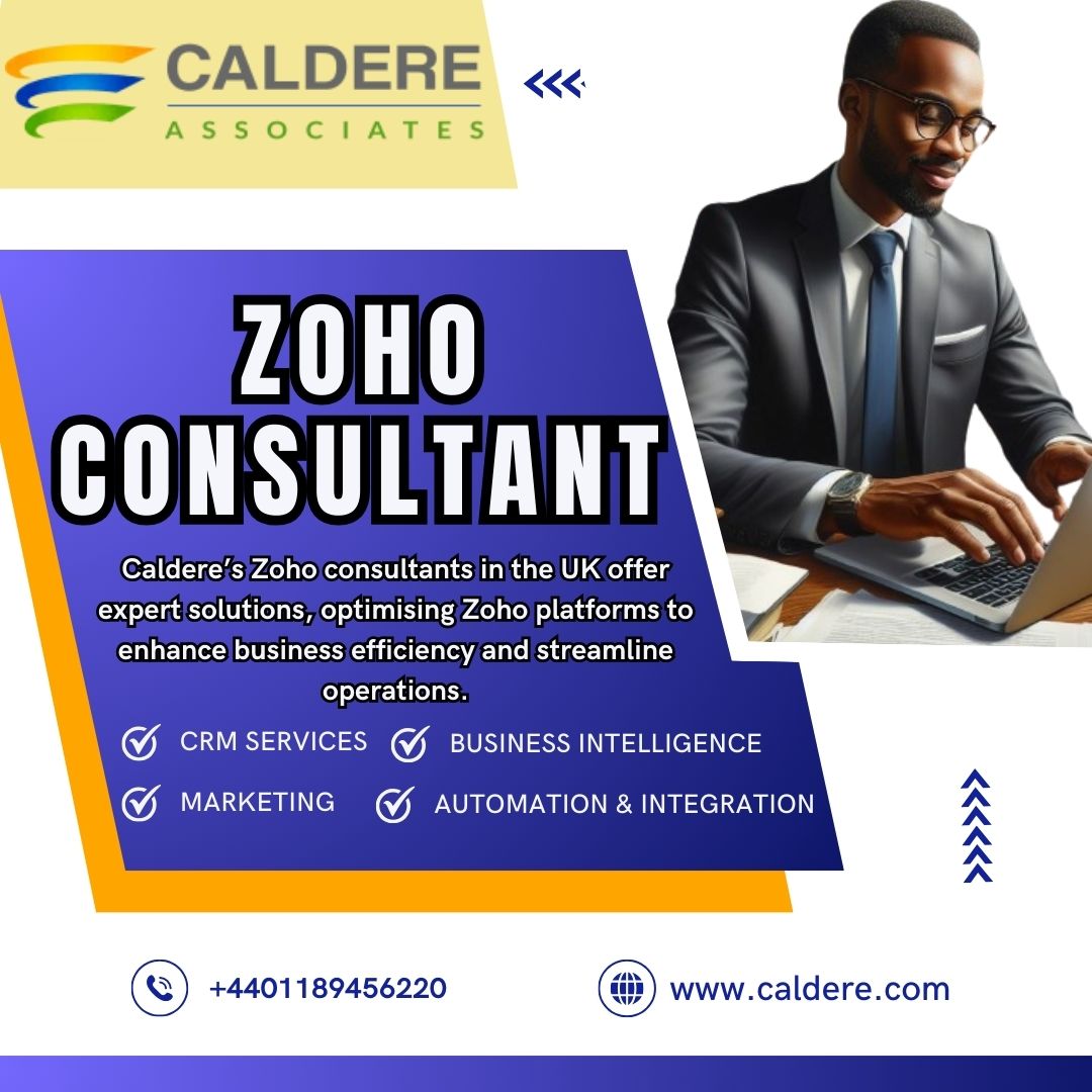 You are currently viewing Expert Zoho Consulting in Caldere: Solutions for Your Business Needs