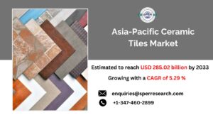 Read more about the article APAC Ceramic Tiles Market Share, Trends, Revenue, Demand, Challenges, Growth Drivers, Key Players and Business Opportunities Till 2033: SPER Market Research