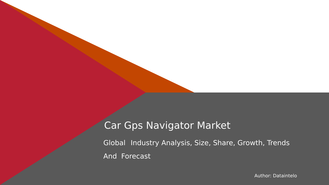 Read more about the article 2032 Car GPS Navigator Market Research: Developments and Insights