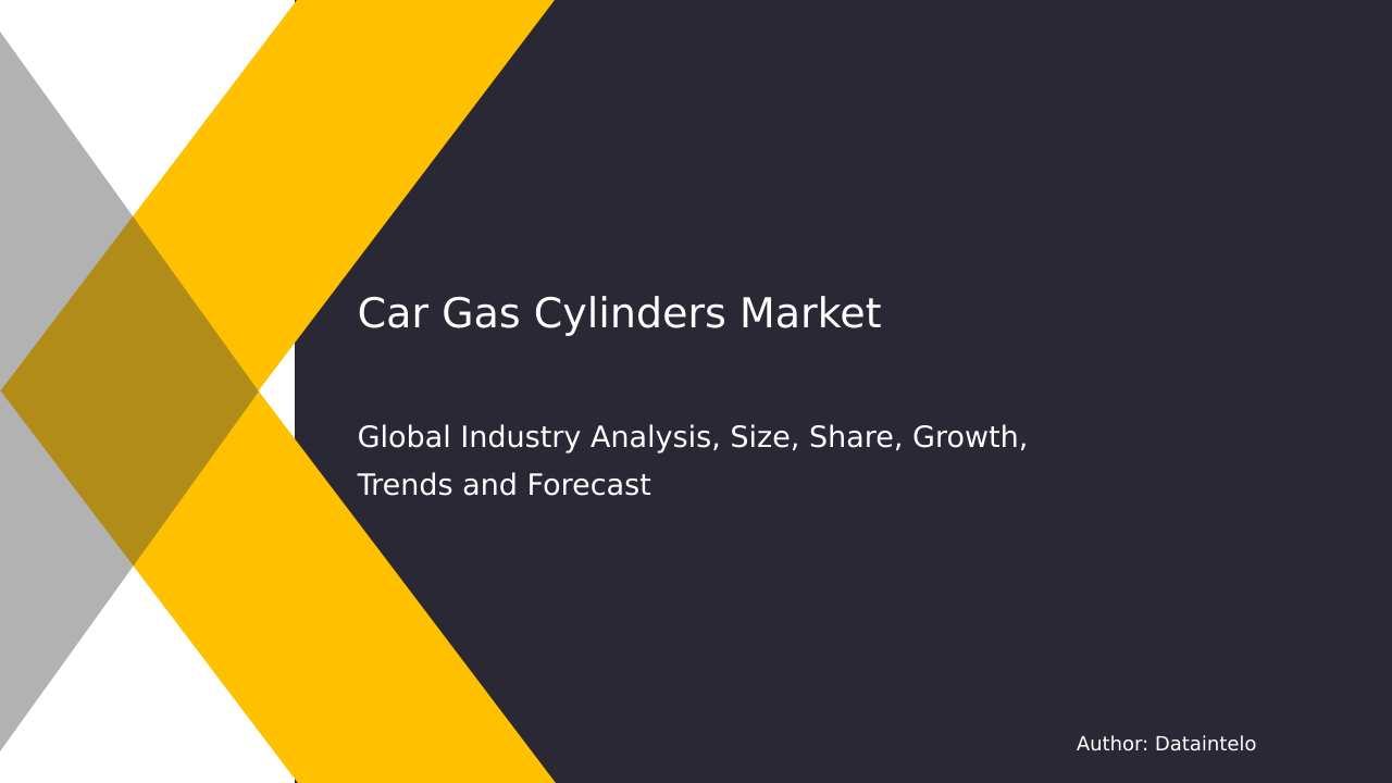 You are currently viewing Key Insights and Market Report on Car Gas Cylinders 2032