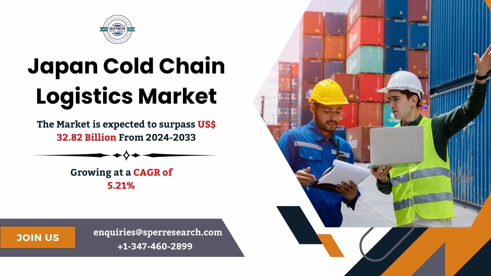 Read more about the article Japan Cold Chain Logistics Market Share, Trends, Revenue, Demand, Key Players, Growth Drivers, Challenges and Future Opportunities Till 2033: SPER Market Research