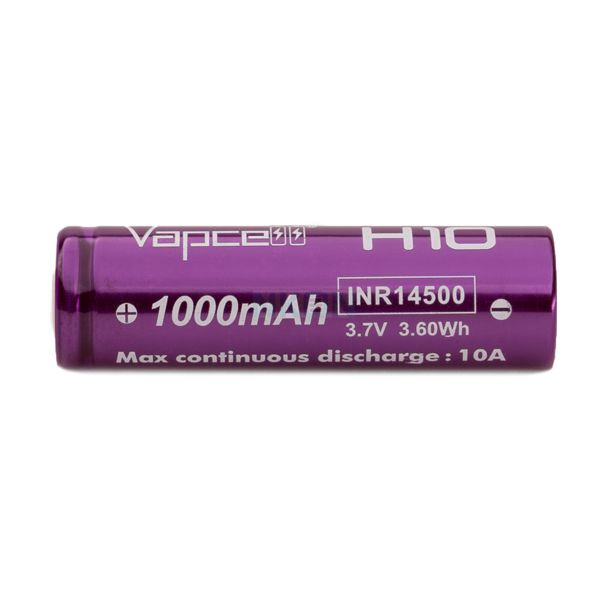 You are currently viewing VAPCELL H10 14500 Purple/White 10A Flat Top 1000mAh Battery A Compact Powerhouse for High-Drain Devices