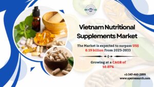 Read more about the article Vietnam Nutritional Supplements Market Analysis 2023-2033 | Share, Industry Size, Revenue, Demand, Trends, Growth Drivers, New Technologies, Key Players and Future Outlook: SPER Market Research