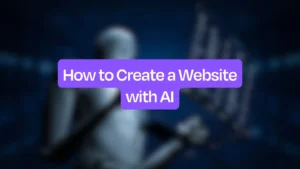 Read more about the article How to design a custom website through AI?