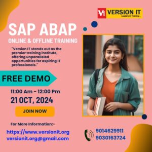 Read more about the article SAP ABAP Training in Hyderabad