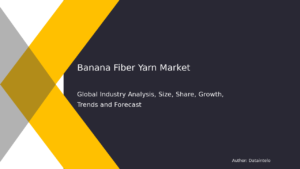 Read more about the article Comprehensive Market Overview: Banana Fiber Yarn Industry Insights 2032