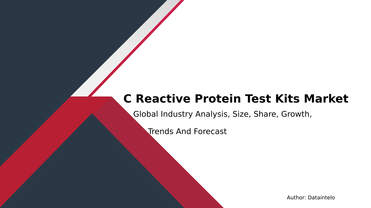 Read more about the article Industry Growth Report: C Reactive Protein Test Kits Market Size and Share 2032