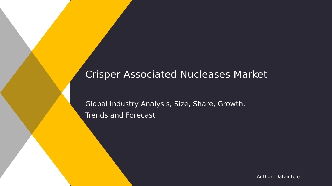 Read more about the article Crisper Associated Nucleases Industry Analysis Report 2032