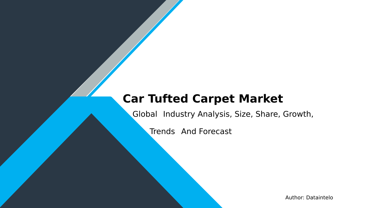 You are currently viewing Car Tufted Carpet Market Size Forecast and Growth Trends to 2032