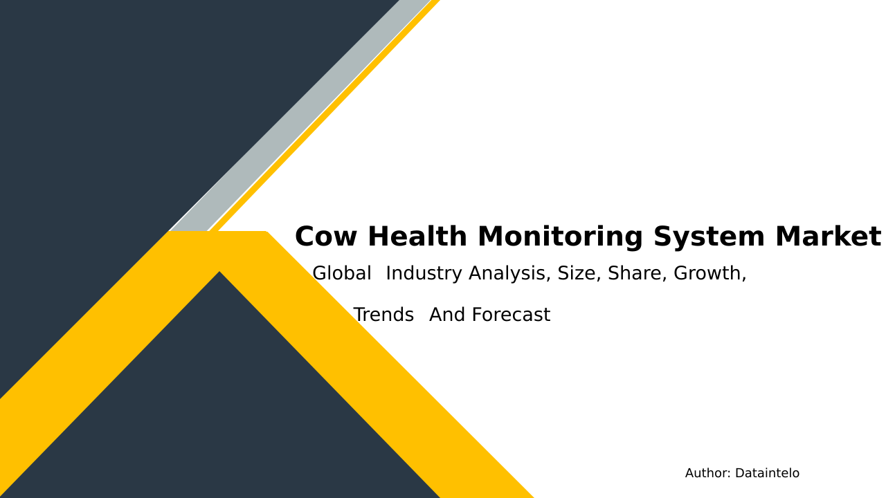 You are currently viewing Cow Health Monitoring System Market: Key Insights & Future Forecast 2032