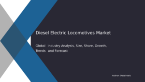 Read more about the article Diesel Electric Locomotives Market Size and Forecast for 2032