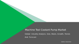 Read more about the article Machine Tool Coolant Pump Market Trends, Demand, and Forecast 2032