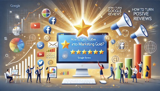 Read more about the article How to Turn Positive Google Reviews into Marketing Gold?