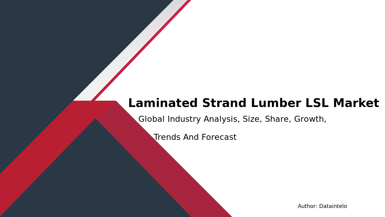 You are currently viewing Decoding the Laminated Strand Lumber (LSL) Market: Opportunities Through 2032