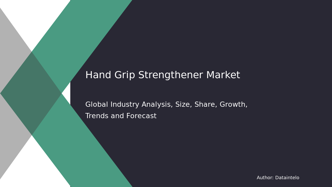 Read more about the article Hand Grip Strengthener Market Overview and Industry Analysis 2032