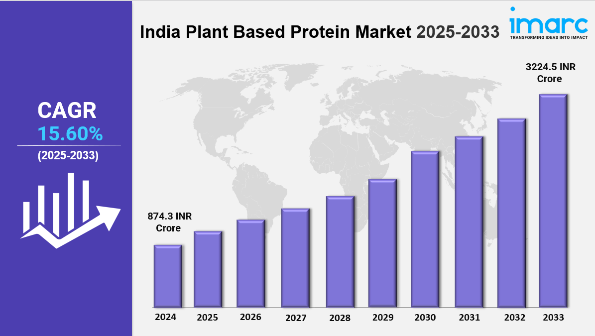 Read more about the article India Plant Based Protein Market Size, Share, Demand and Report 2025-2033