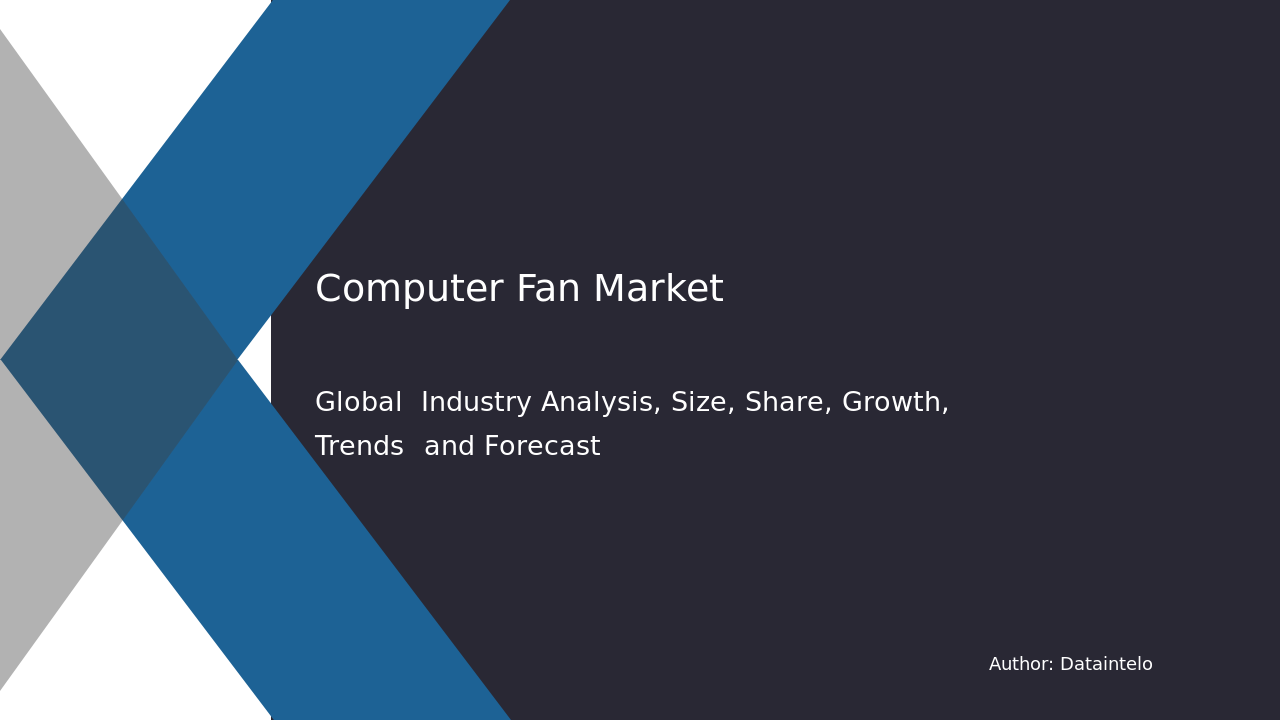 Read more about the article Computer Fan Market Expansion: Industry Trends & Investment Opportunities