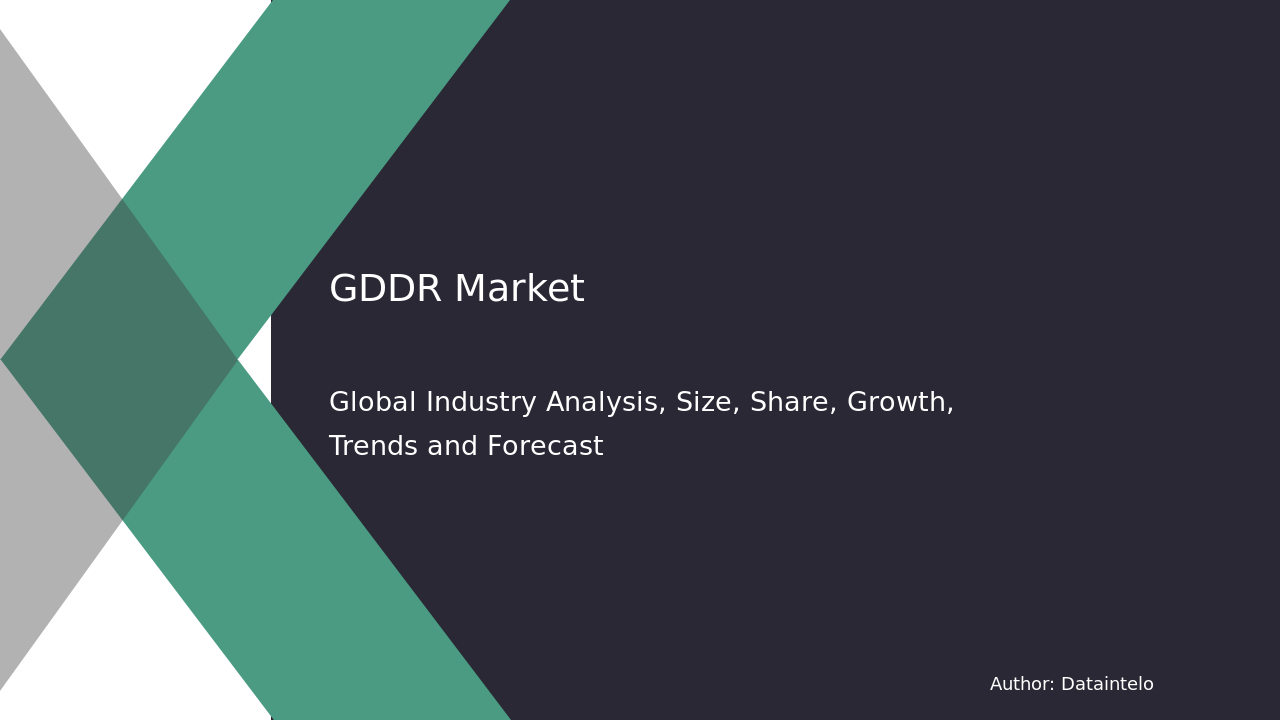 Read more about the article GDDR Market Trends 2032: Forecast, Growth & Challenges